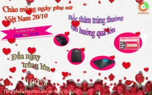 Tuần lễ tri ân khách hàng và kỉ niệm ngày thành lập hội LHPN Việt Nam